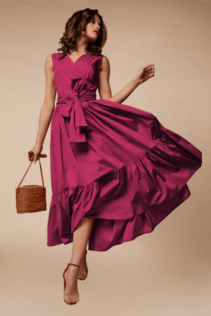 Bernadette Tulip Wrap Dress
